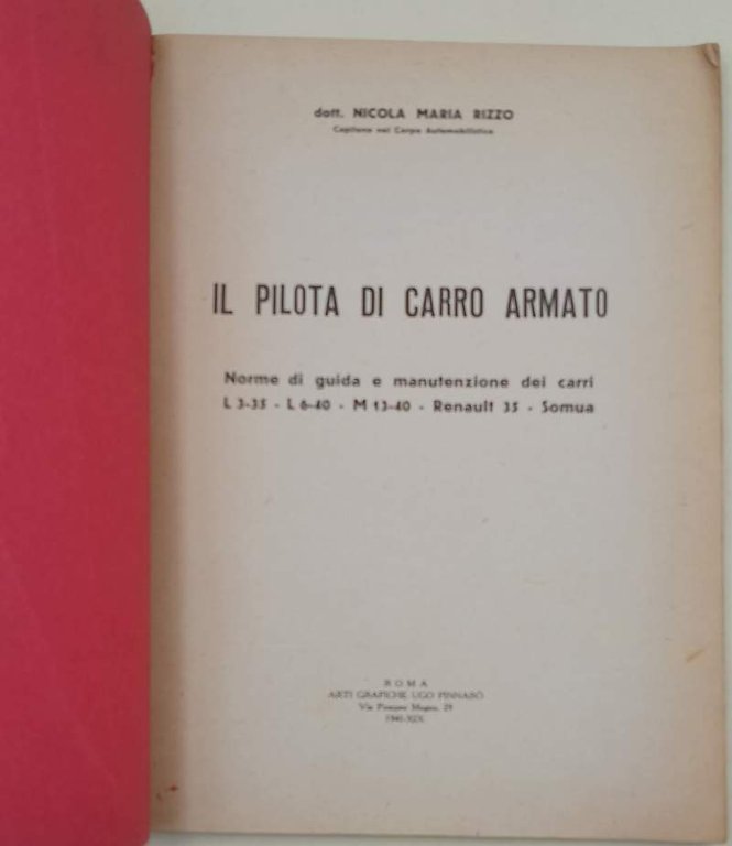 IL PILOTA DI CARRO ARMATO( 1941)