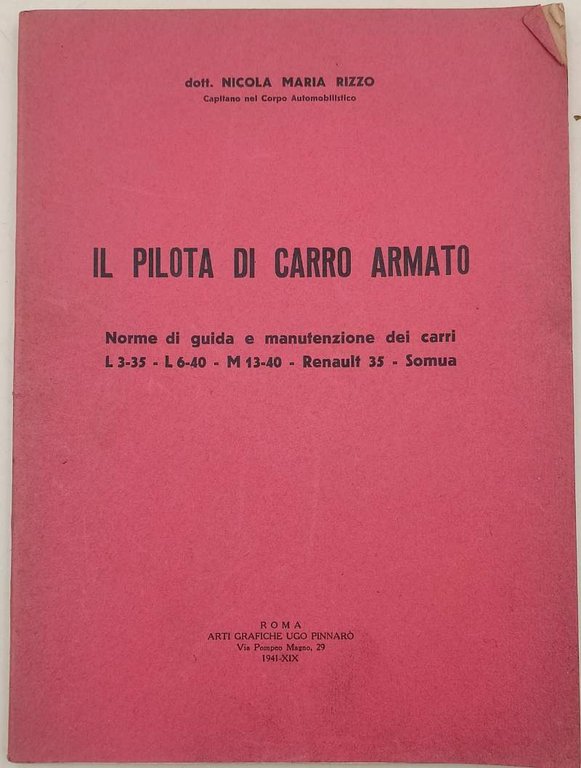 IL PILOTA DI CARRO ARMATO( 1941)