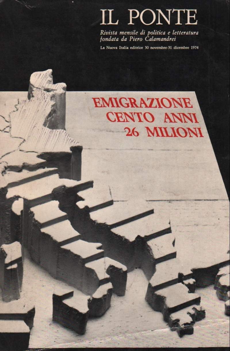 IL PONTE-Rivista mensile di politica e letteratura fondata da Piero …