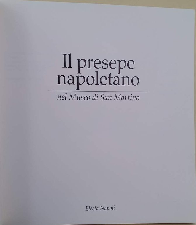 IL PRESEPE NAPOLETANO NEL MUSEO DI SAN MARTINO(1988)