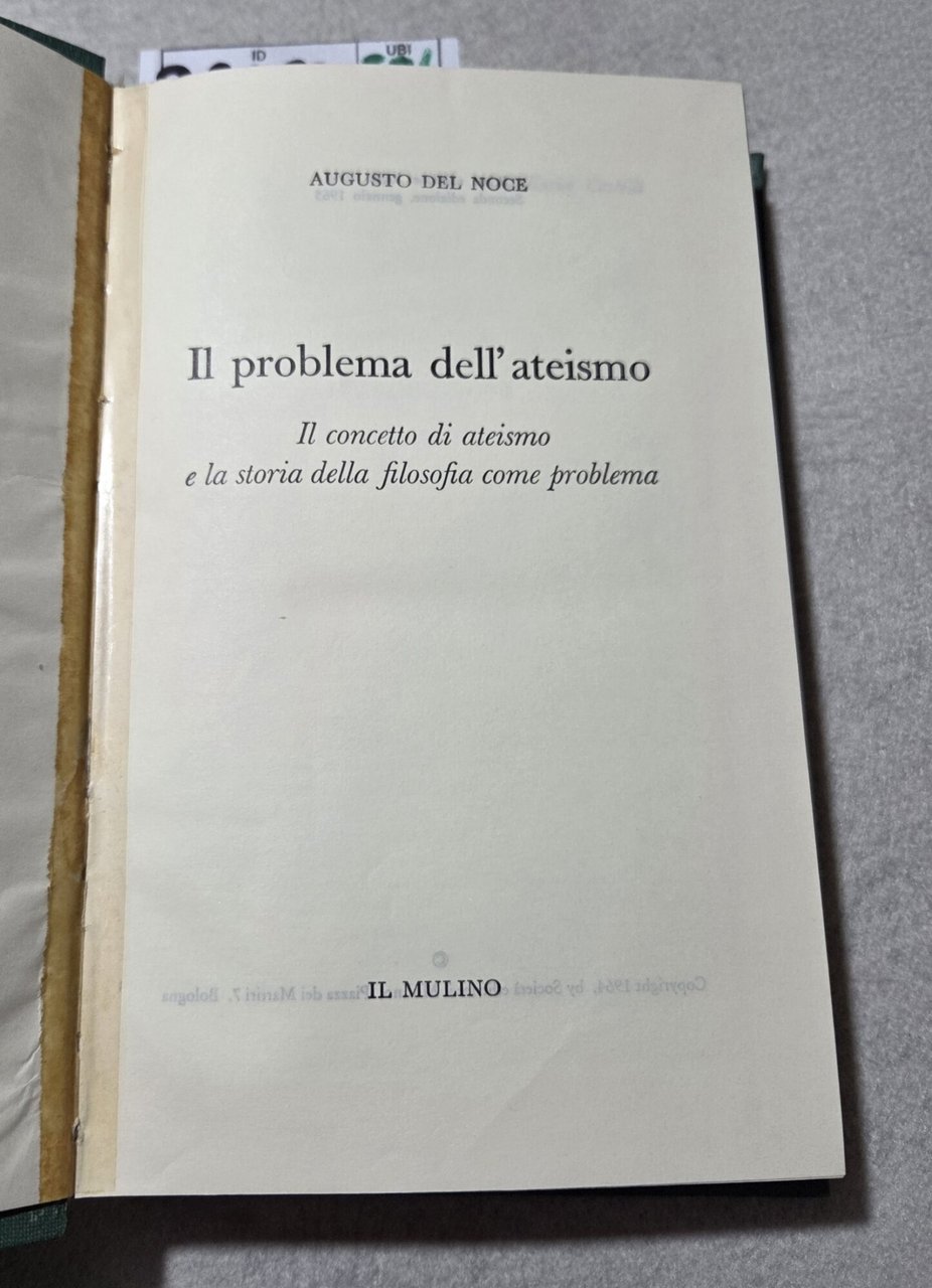 Il problema dell'ateismo - Il concetto di ateismo e la … | Immagine principale