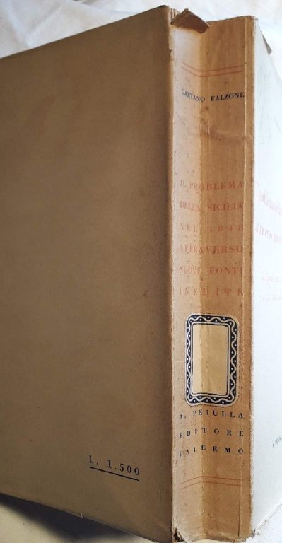 IL PROBLEMA DELLA SICILIA NEL 1848 ATTRAVERSO NUOVE FONTI INEDITE( …