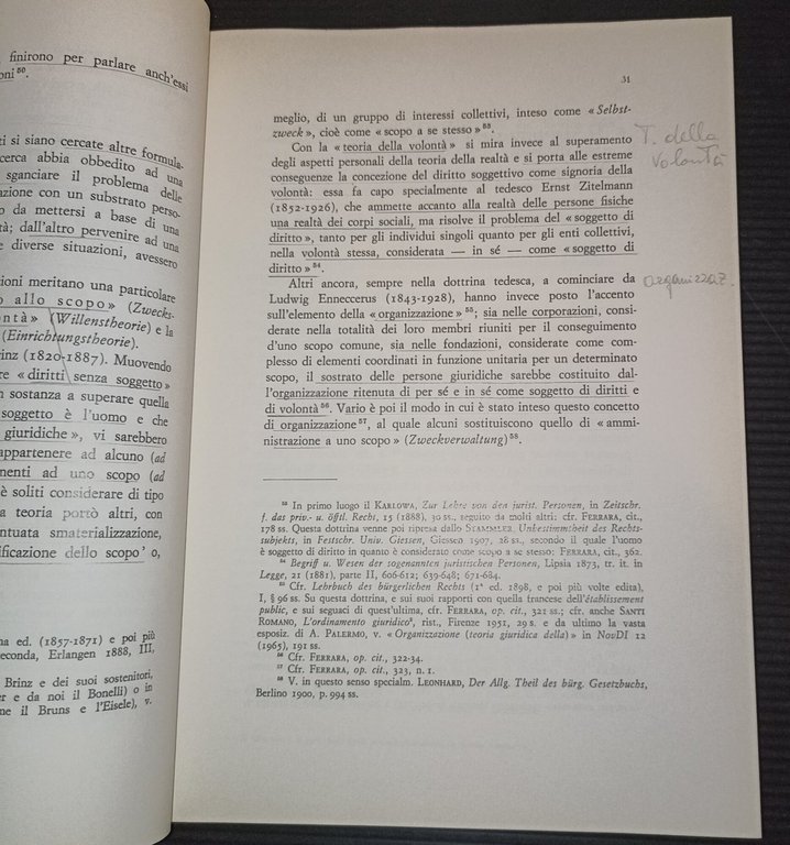 Il "problema delle persone giuridiche" in diritto romano I