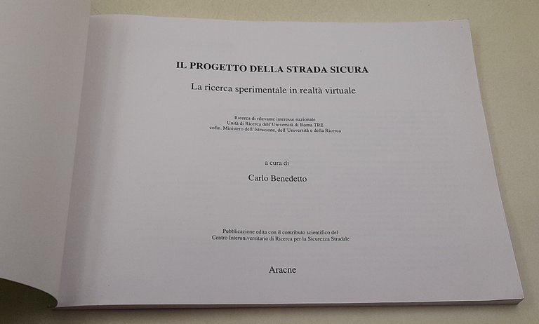 Il progetto della strada sicura - La ricerca sperimentale in … | Immagine Gallery 2