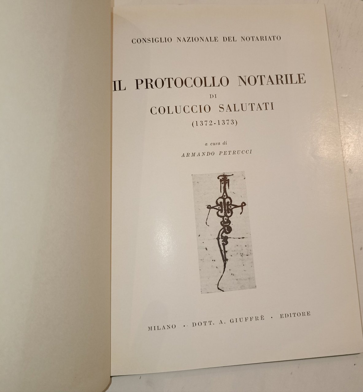 Il protocollo notarile di Coluccio Salutati (1372 - 1373) | Immagine principale