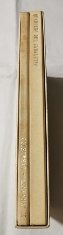 Il quaderno di disegni del Canaletto alle gallerie di Venezia