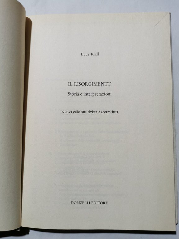 Il Risorgimento- Storia e interpretazioni