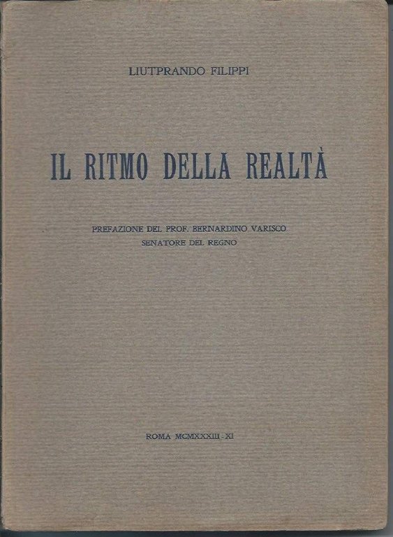 IL RITMO DELLA REALTA (1933)