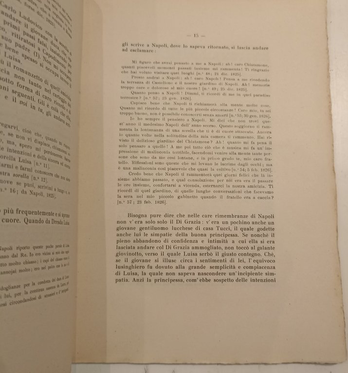 Il romanzo di una Principessa di Sassonia (Luisa Carlotta di …