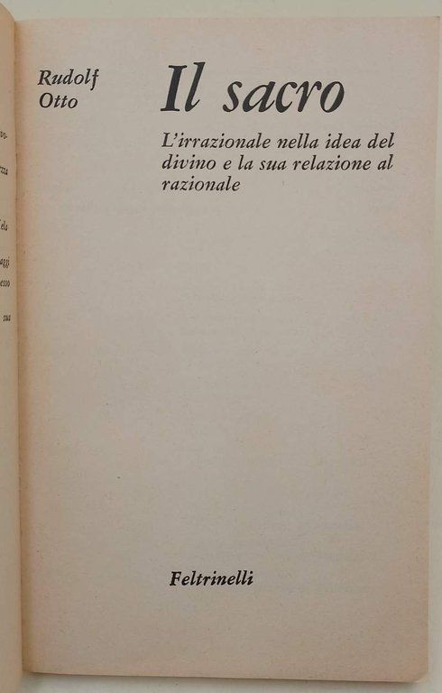 IL SACRO (1976)