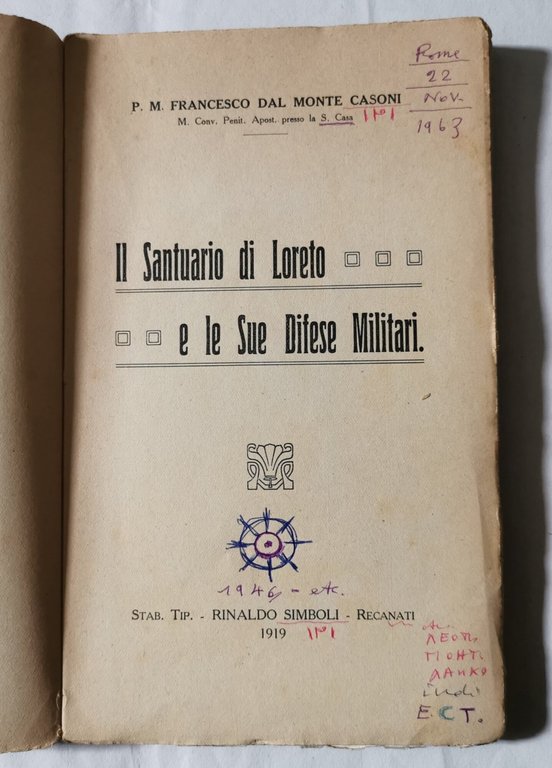 Il Santuario di Loreto e le sue Difese Militari