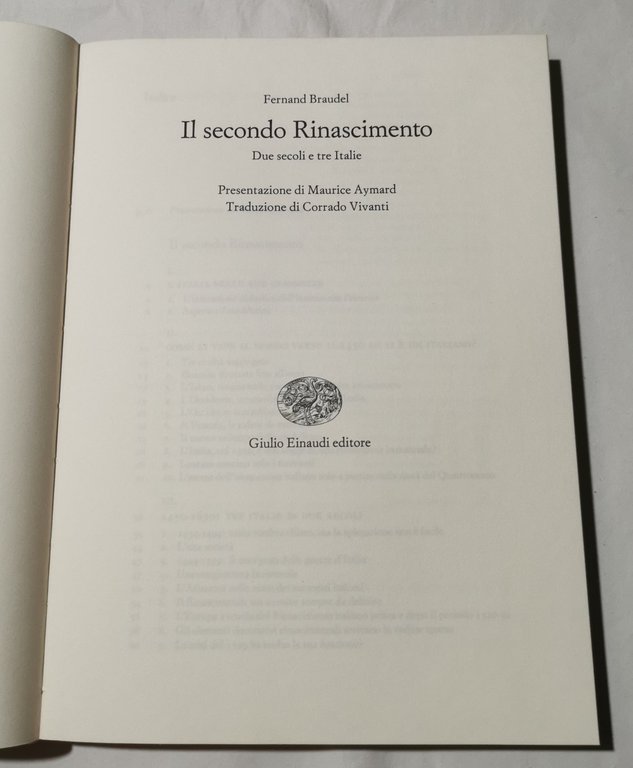 Il secondo Rinascimento - Due secoli e tre italie
