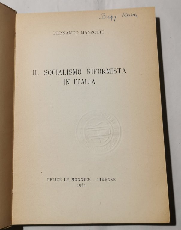 Il Socialismo riformista in Italia