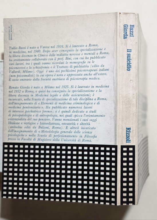 Il suicidio - Non mi uccido per morire