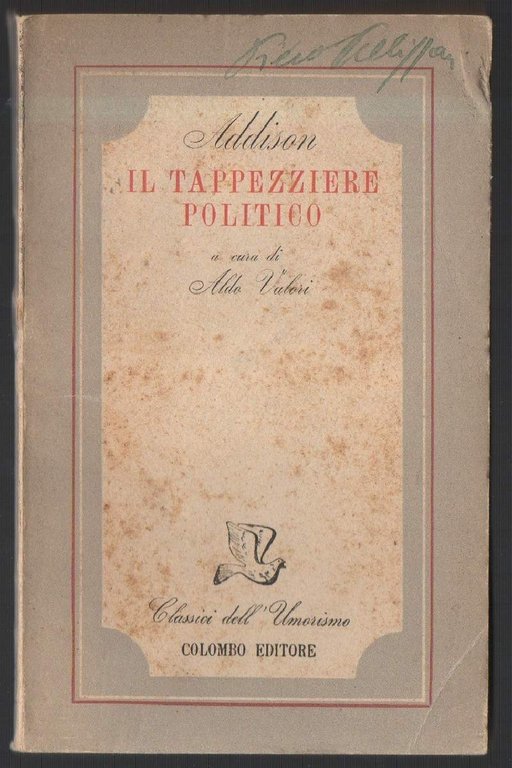 IL TAPPEZZIERE POLITICO