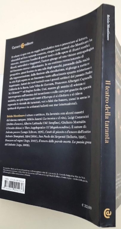 IL TEATRO DELLA TARANTA-TRA FINZIONE E SIMULAZIONE(