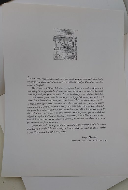 Il Teatro delle Acque