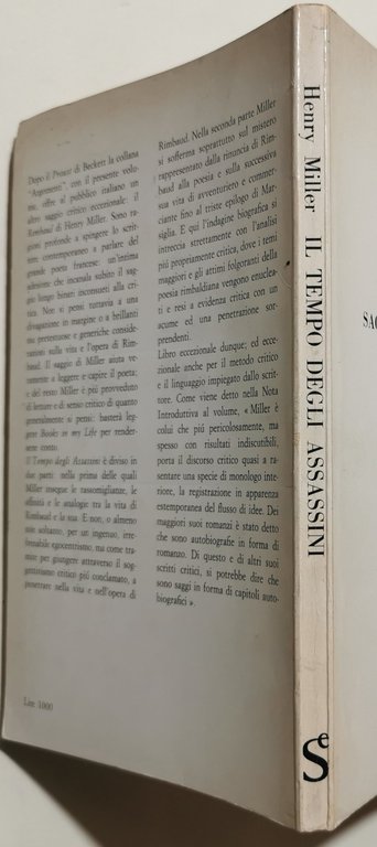Il tempo degli assassini - Saggio critico su Rimbaud