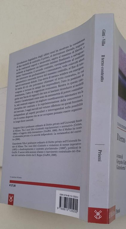 IL TERZO CONTRATTO-L'ABUSO DI POTERE CONTRATTUALE NEI RAPPORTI TRA IMPRESE(2008)