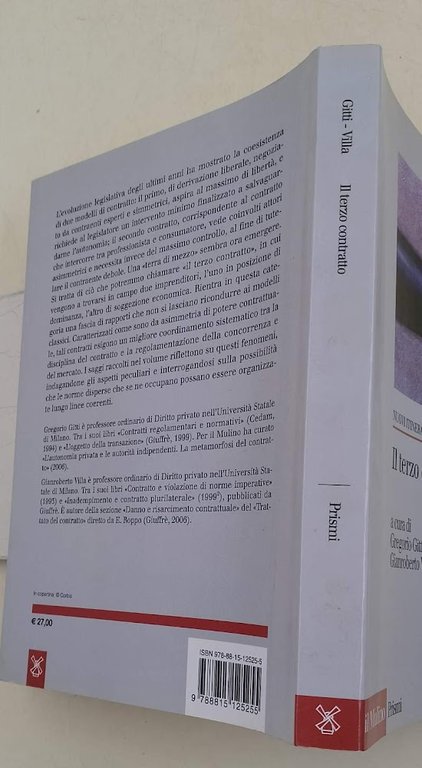 IL TERZO CONTRATTO-L'ABUSO DI POTERE CONTRATTUALE NEI RAPPORTI TRA IMPRESE(2008)