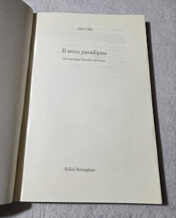 Il terzo paradigma: antropologia filosofica del dono | Immagine Gallery 2