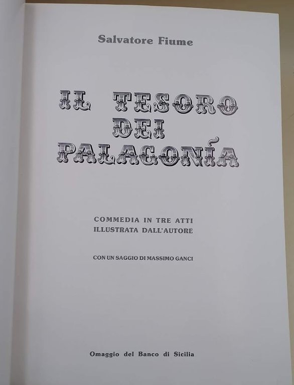 IL TESORO DEI PALAGONIA((1983)