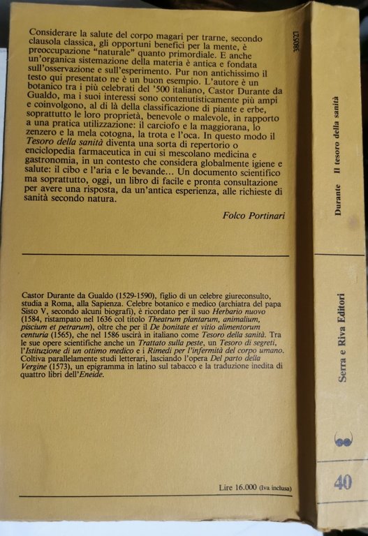 Il tesoro della sanità - nel qual si insegna il …