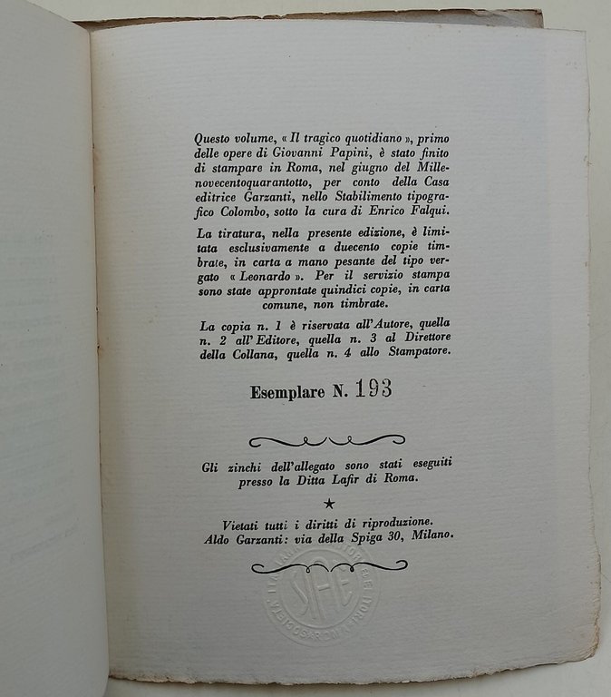 Il Tragico quotidiano 1906