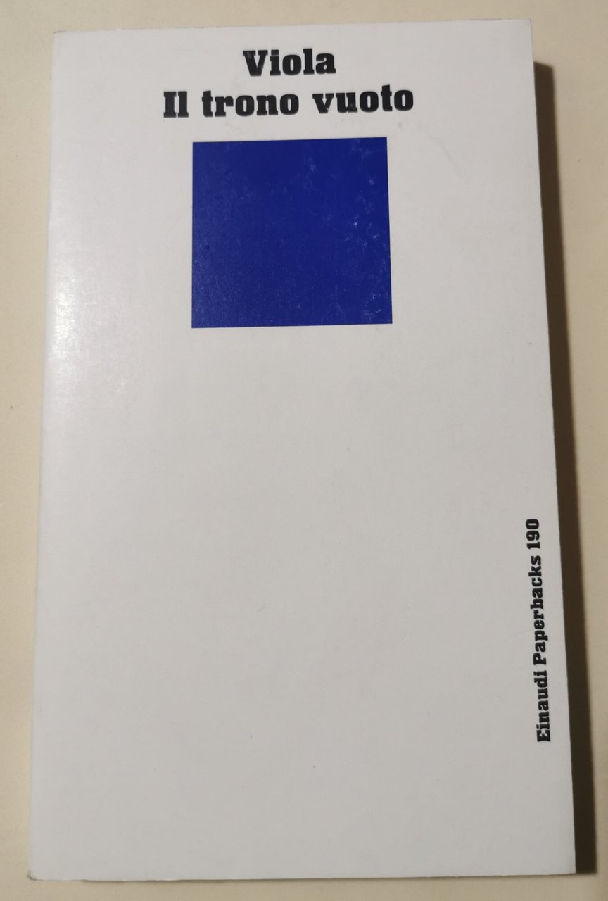 Il trono vuoto. La transizione della sovranità nella Rivoluzione francese