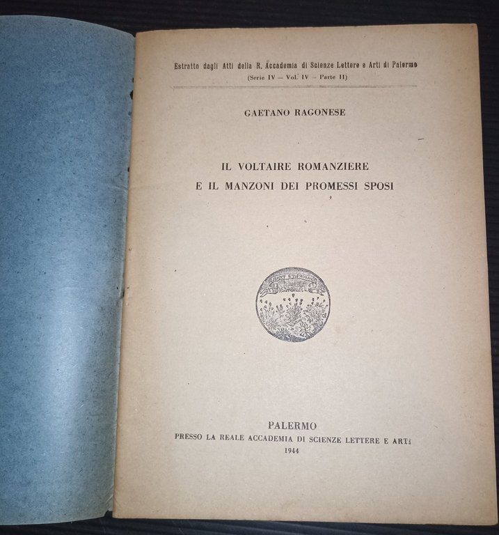 Il Voltaire romanziere e il Manzoni dei Promessi Sposi