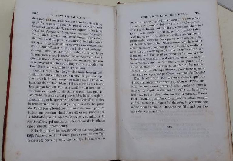 ILLUSTRATIONS RUINES ET SOUVENIRS DEL CAPITALES ANCIENNES ET MODERNES(1866)