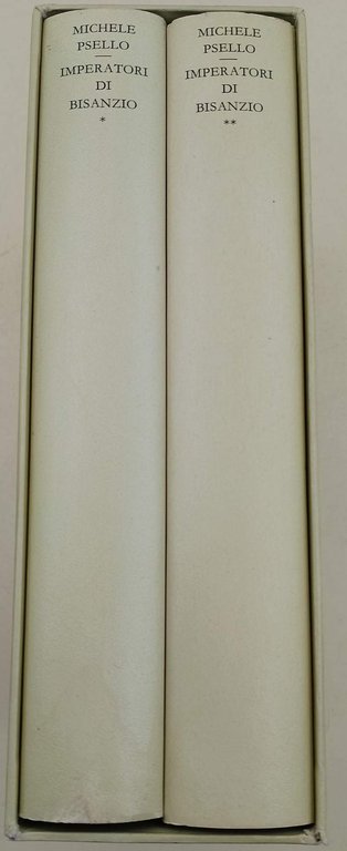 IMPERATORI DI BISANZIO (cronografia) due voll. (1984)