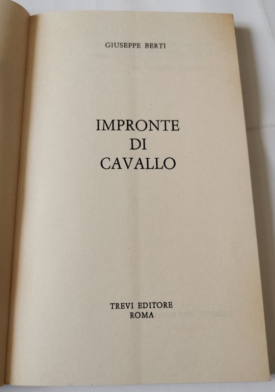 Impronte di cavallo