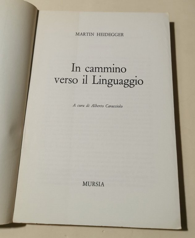 In cammino verso il linguaggio