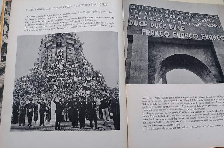 IN NOME DEL DUCE-GALEAZZO CIANO NELLA SPAGNA VITTORIOSA(1939)