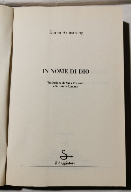 In nome di Dio