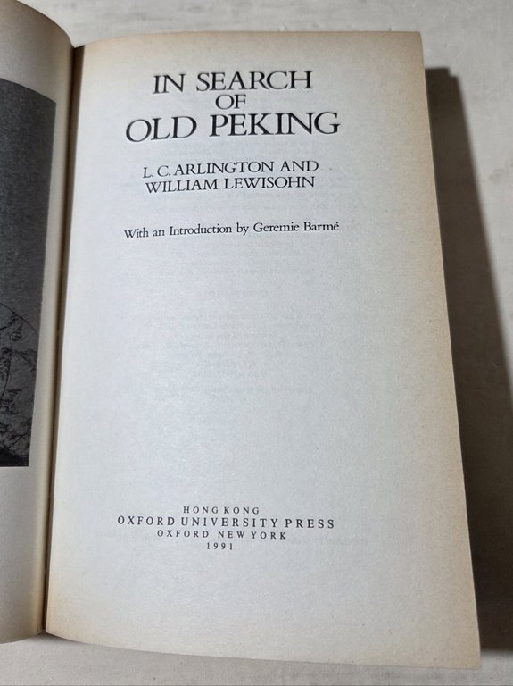 In Search of Old Peking