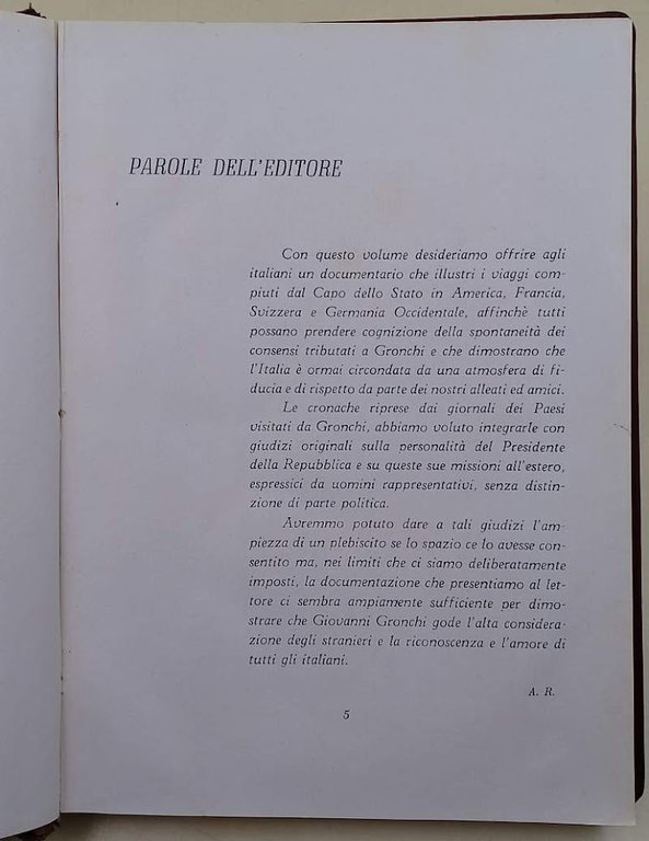 INCONTRO DI POPOLI( 1957)