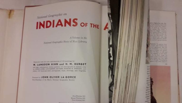 INDIANS OF THE AMERICAS-A COLOR -ILLUSTRATED RECORD