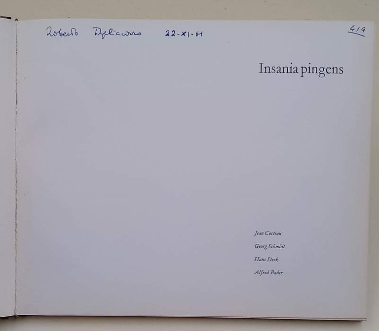 INSANIA PINGENS(1961)