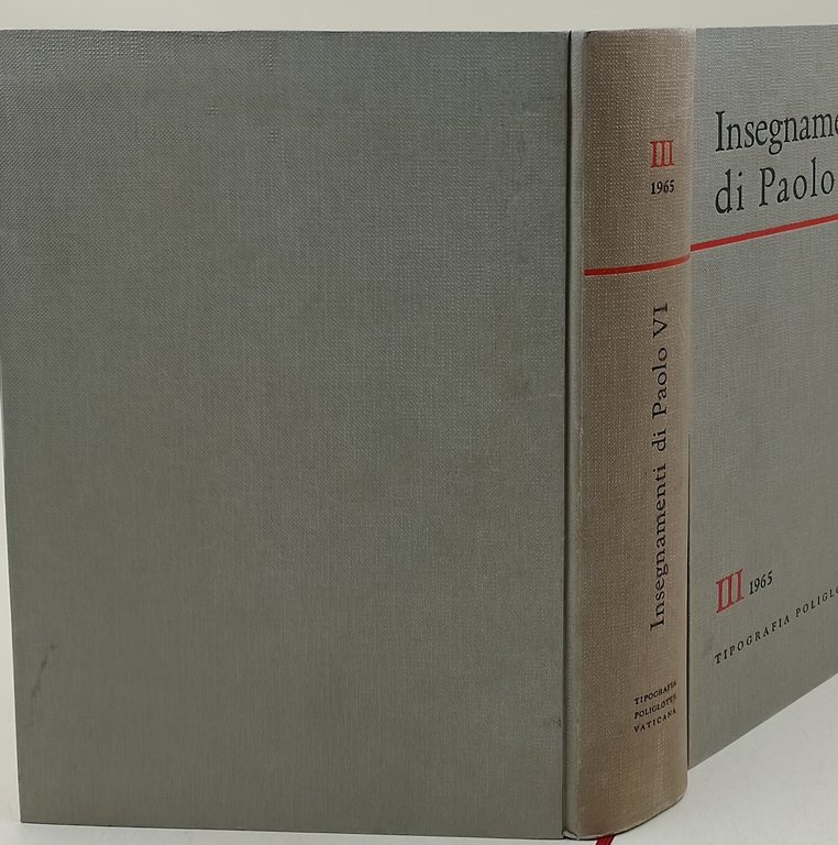 Insegnamenti di Paolo VI- vol. III