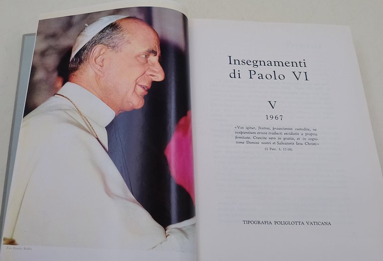 Insegnamenti di Paolo VI- vol. V