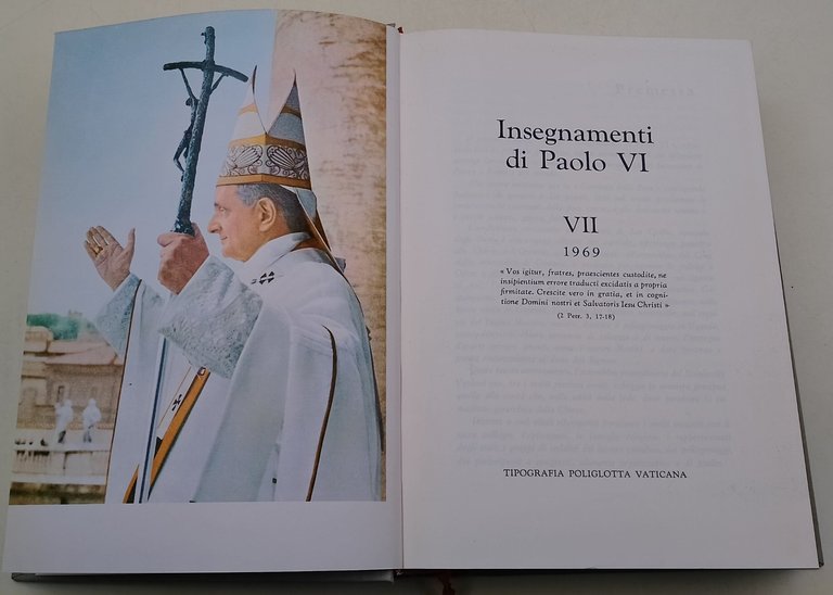 Insegnamenti di Paolo VI- vol. VII