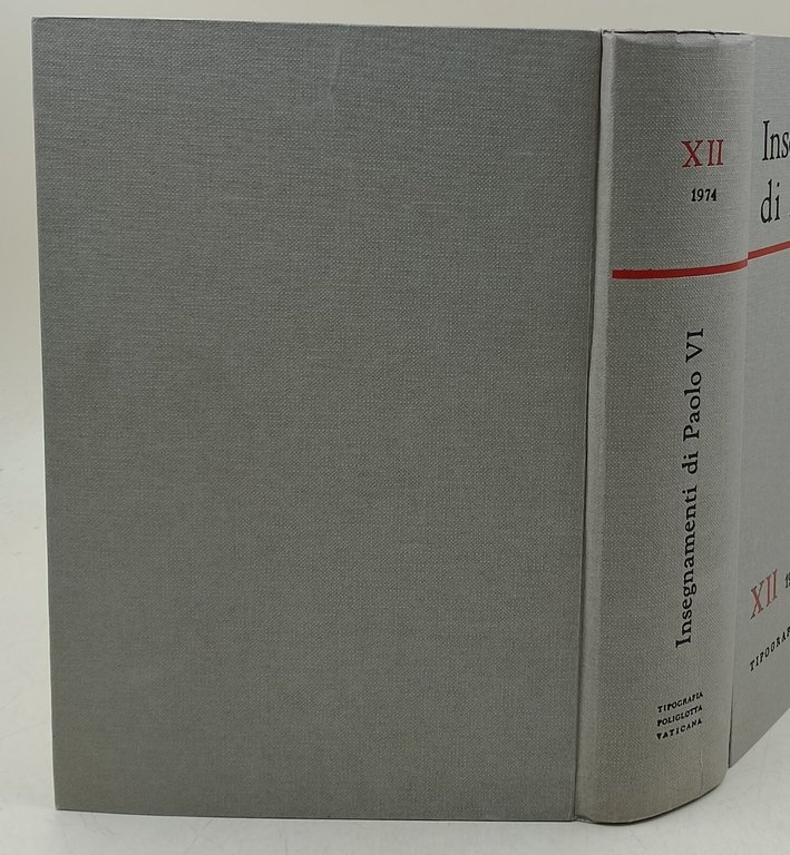 Insegnamenti di Paolo VI- vol. XII