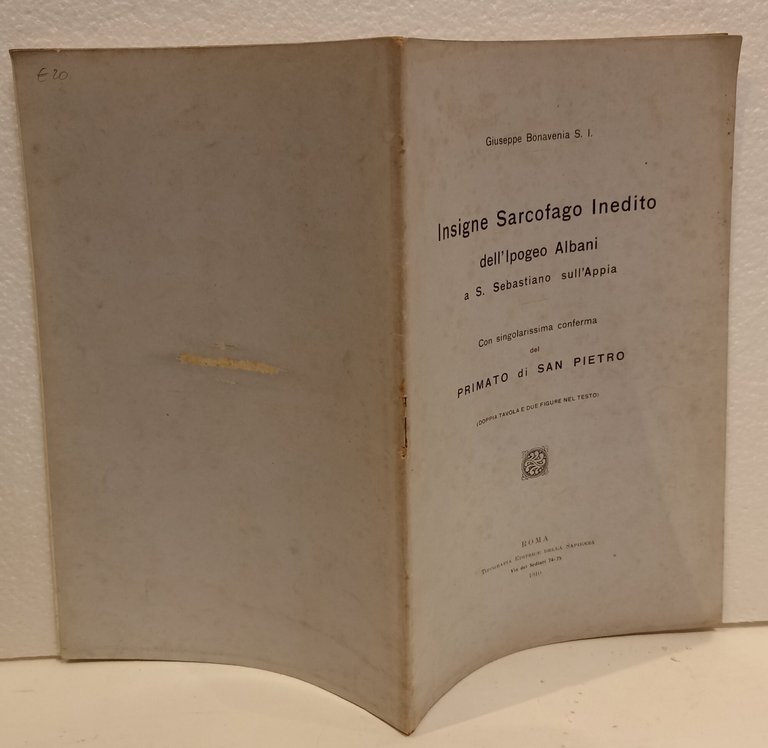 Insigne sarcofago inedito dell'ipogeo Albani a S. Sebastiano sull'Appia con … | Immagine Gallery 3