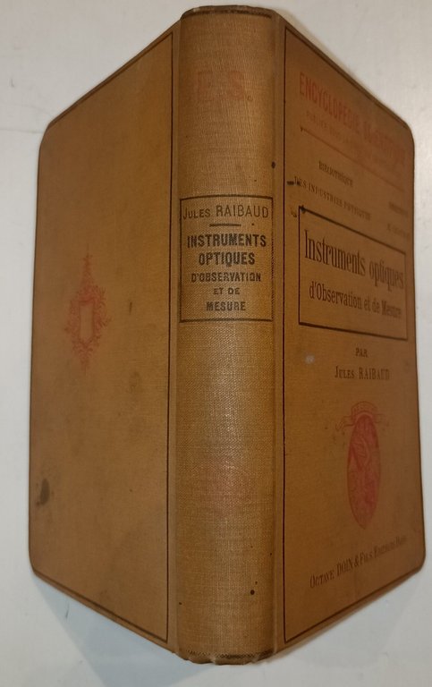 Instruments optiques d'obsevartion ed de mesure