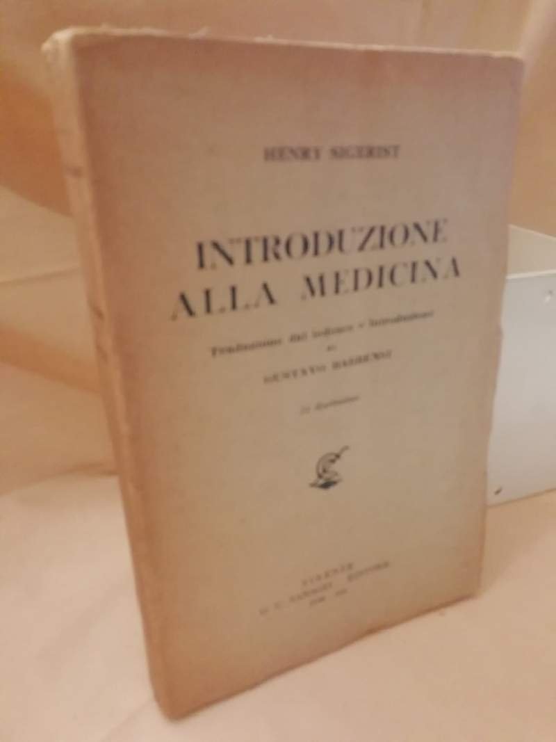 INTRODUZIONE ALLA MEDICINA(1938)