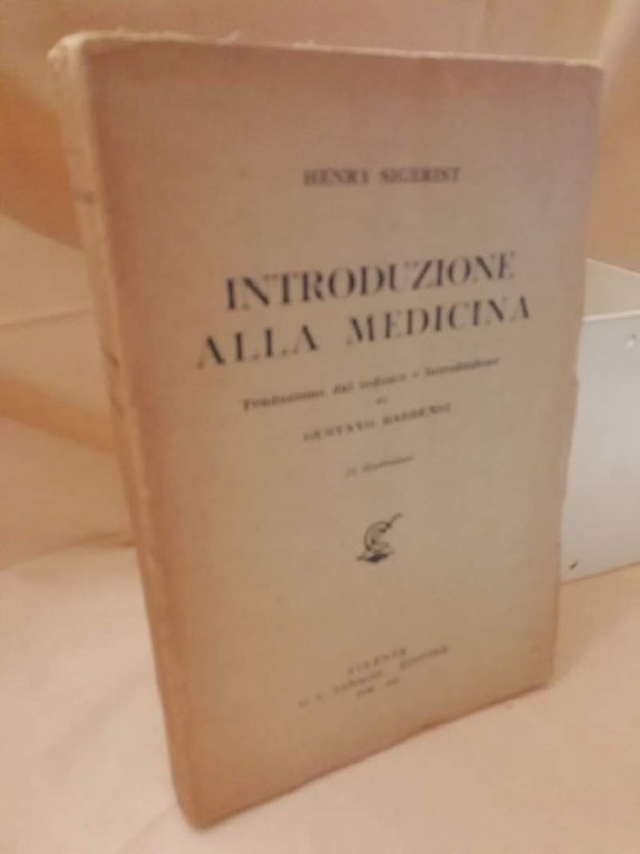 INTRODUZIONE ALLA MEDICINA(1938)