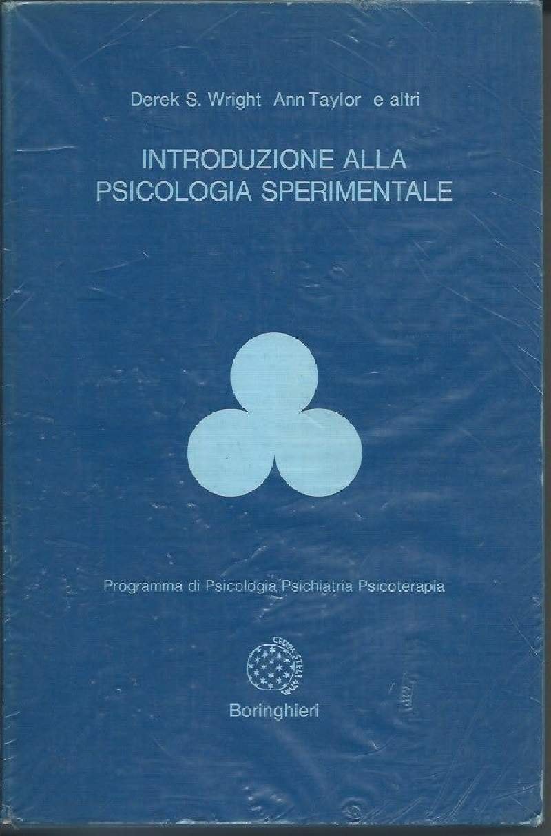 INTRODUZIONE ALLA PSICOLOGIA SPERIMENTALE (1977)