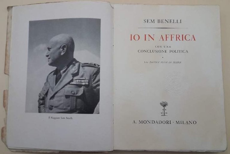 IO IN AFFRICA CON UNA CONCLUSIONE POLITICA (1936)